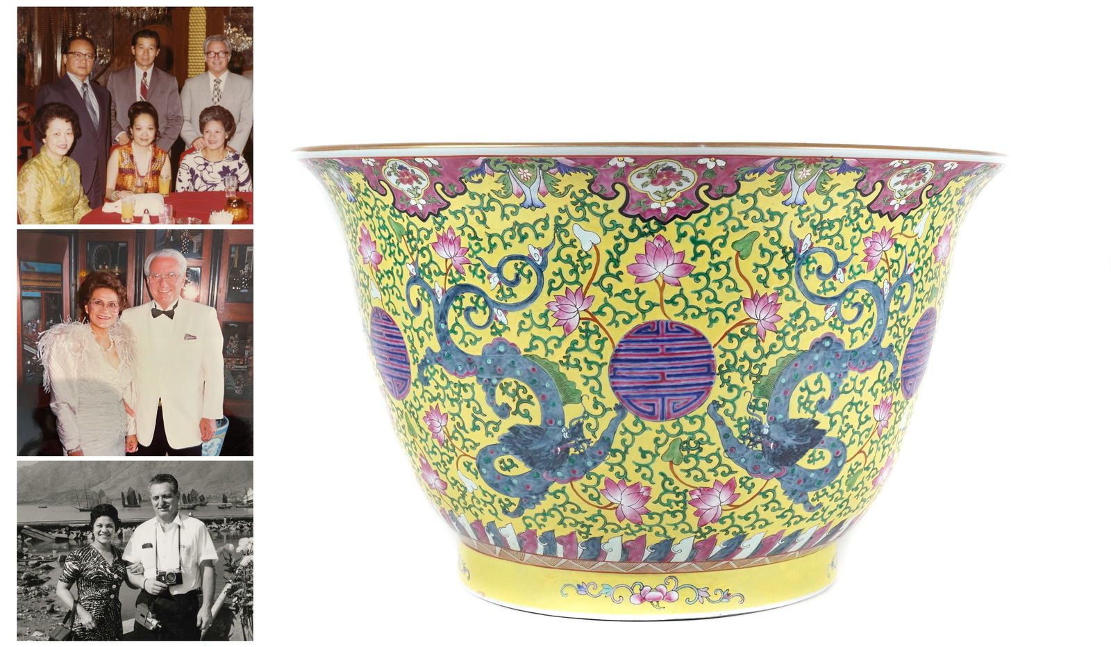 Chinese massive yellow jar (1 of 6)