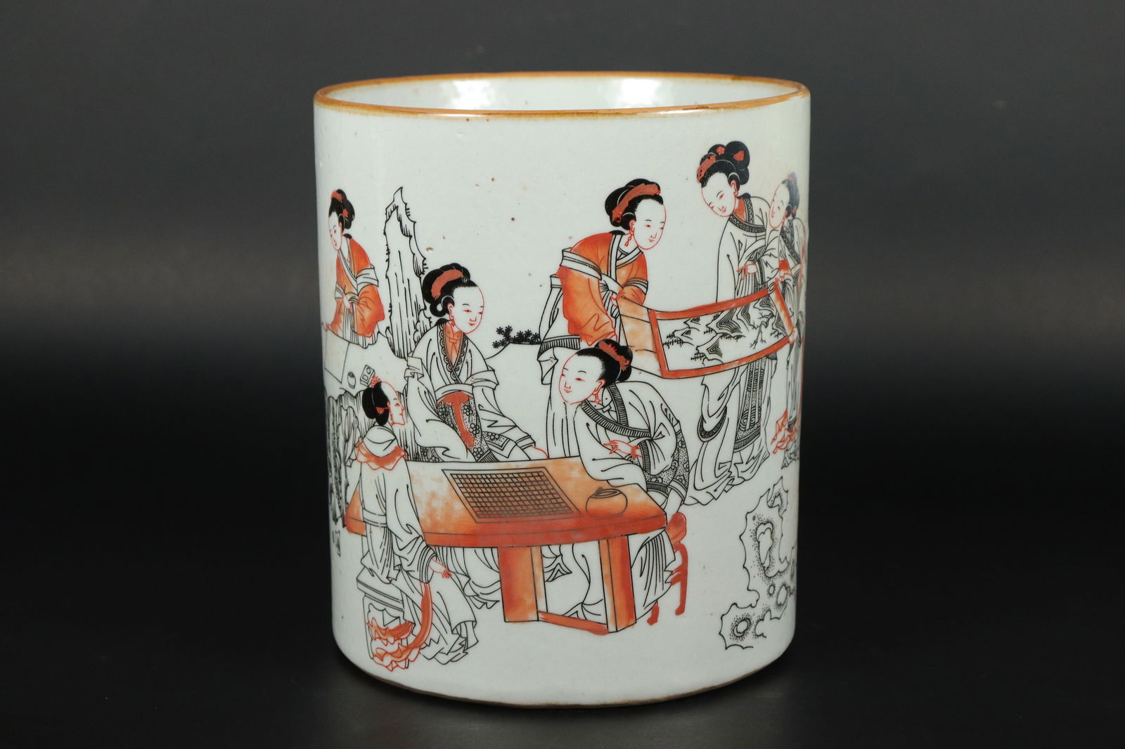 Chinese fine brush pot (1 of 7)