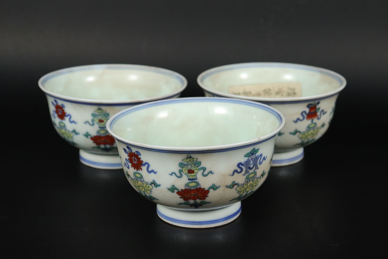 3 Chinese fancy bowls (1 of 7)