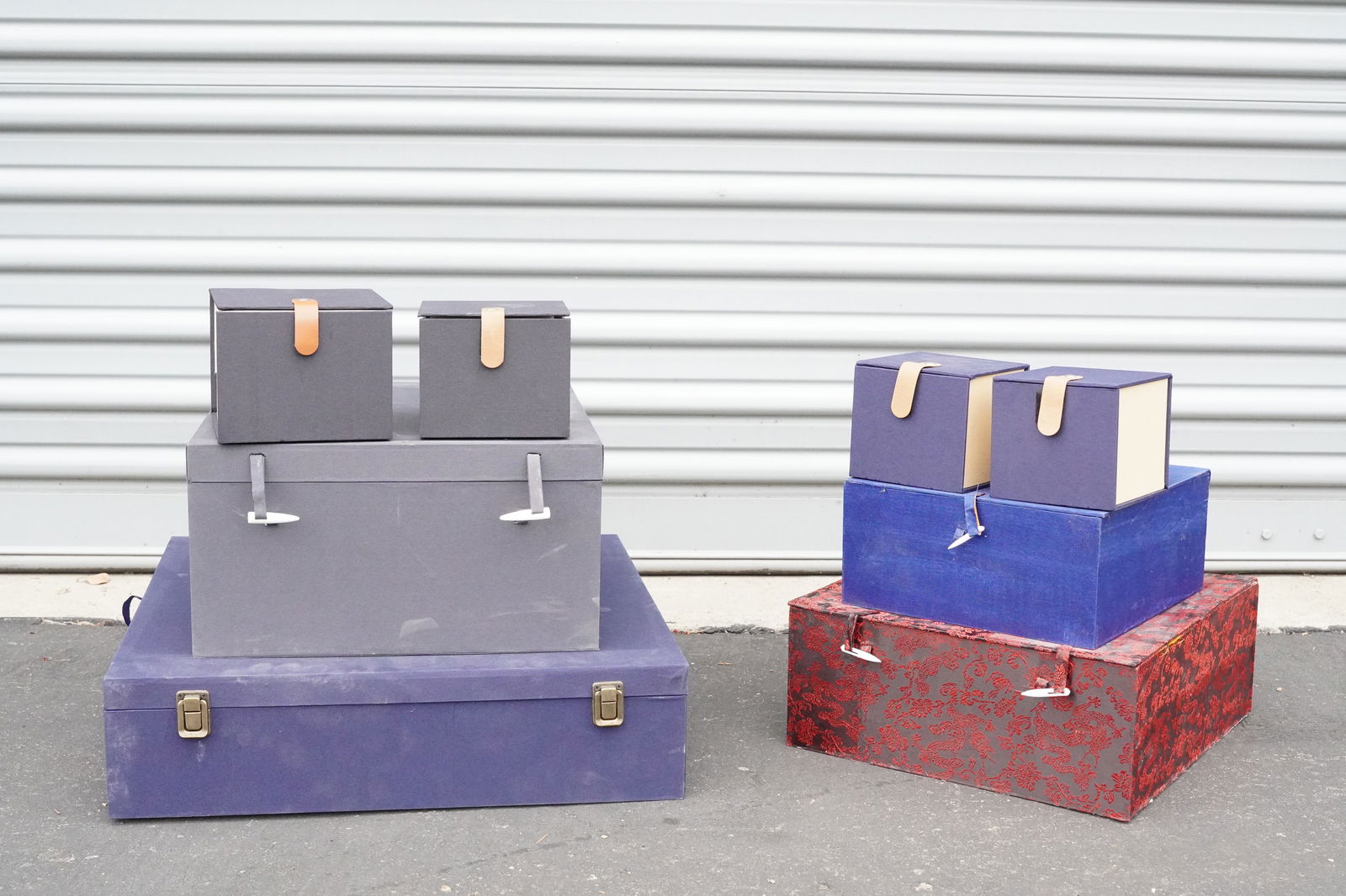 Lots Chinese silk box (1 of 5)