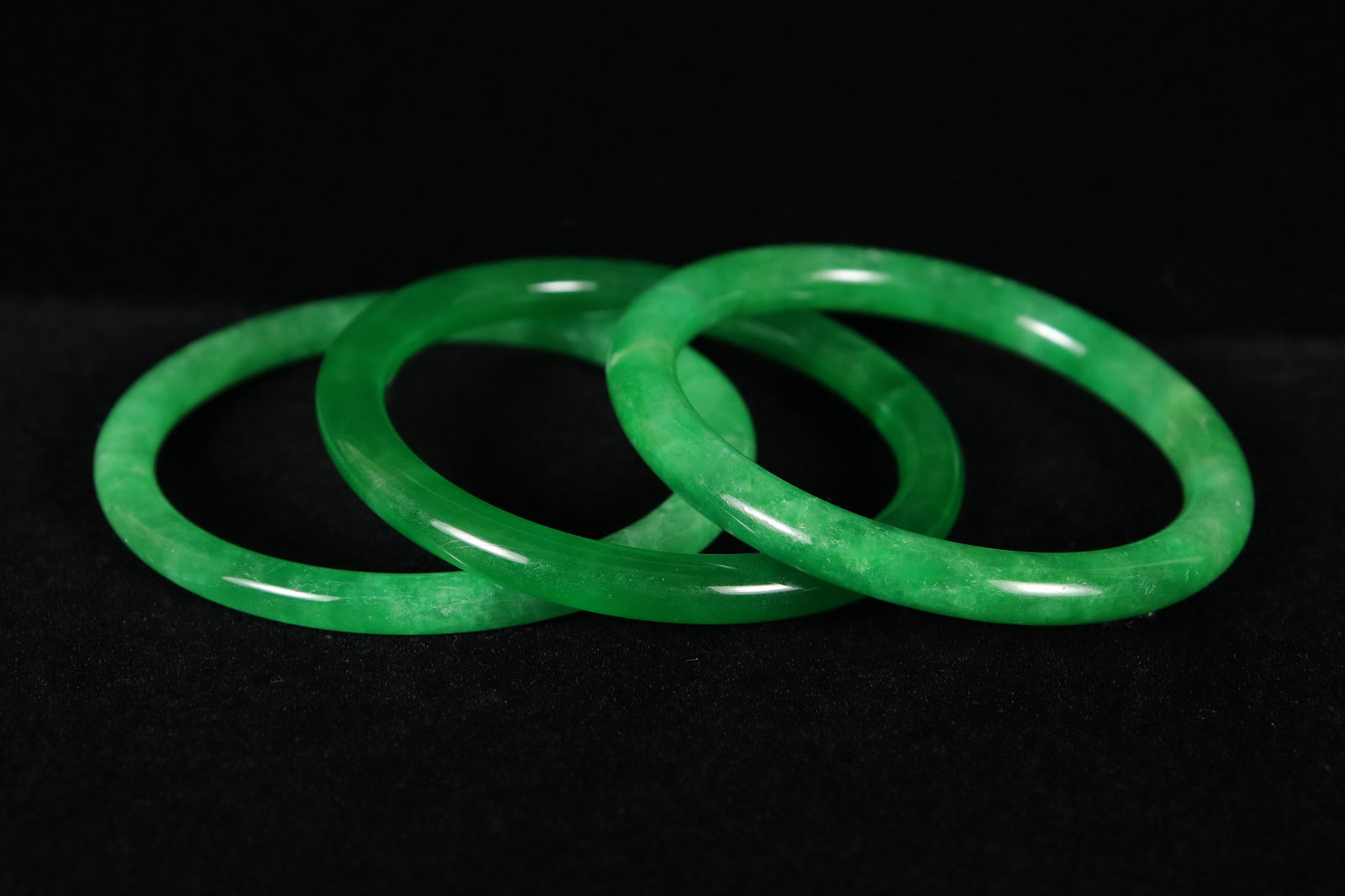 3 Chinese round bangles (1 of 7)