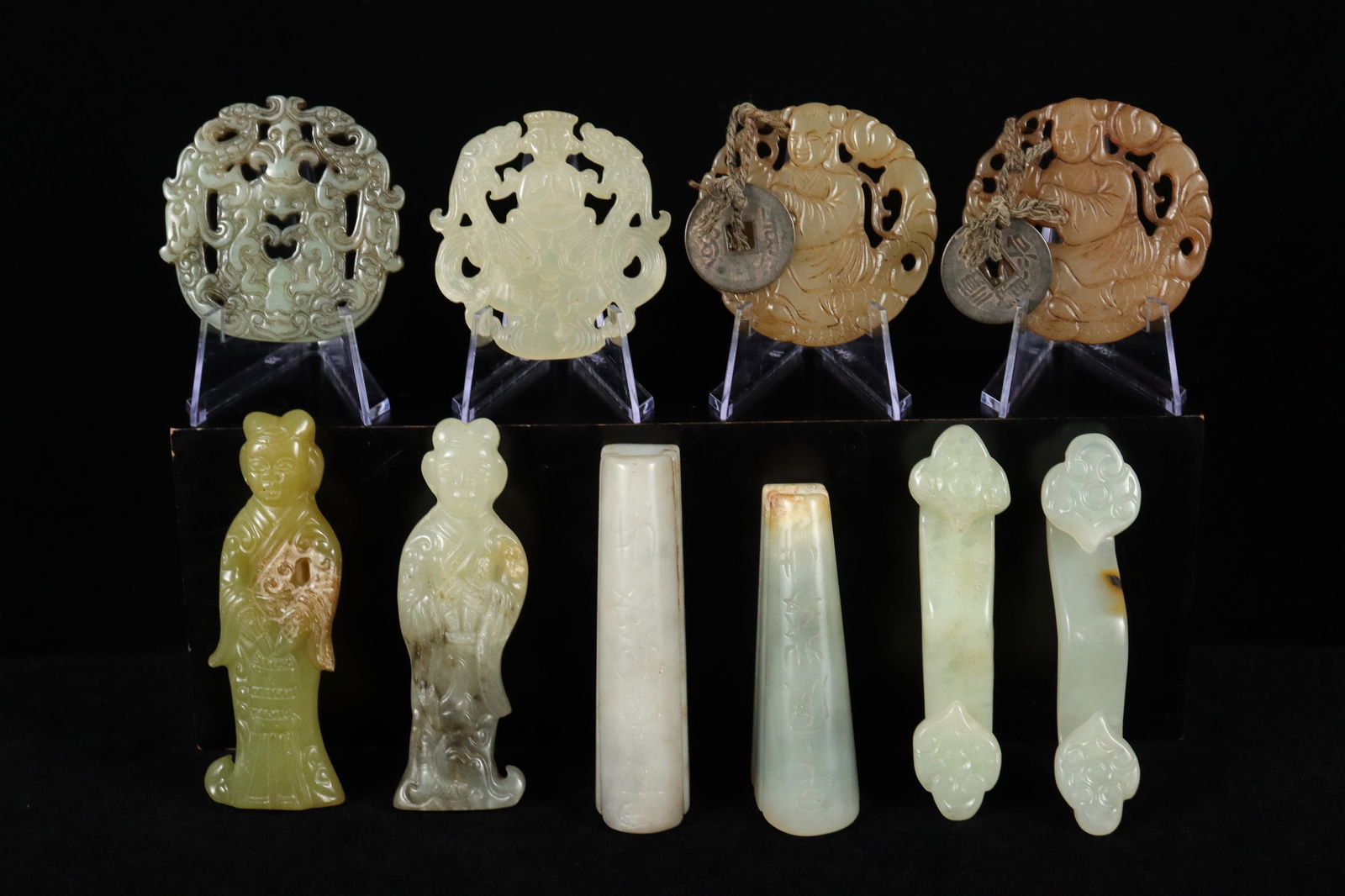 Lots Chinese stone items (1 of 7)