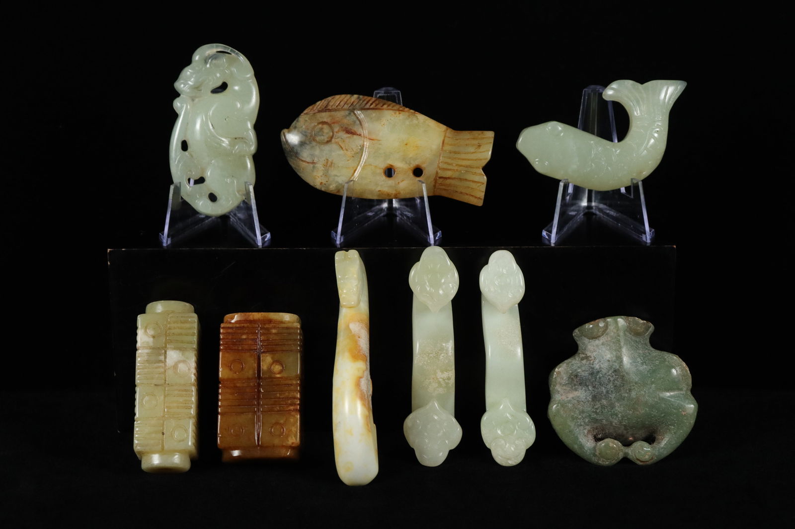 Lots Chinese stone items (1 of 7)