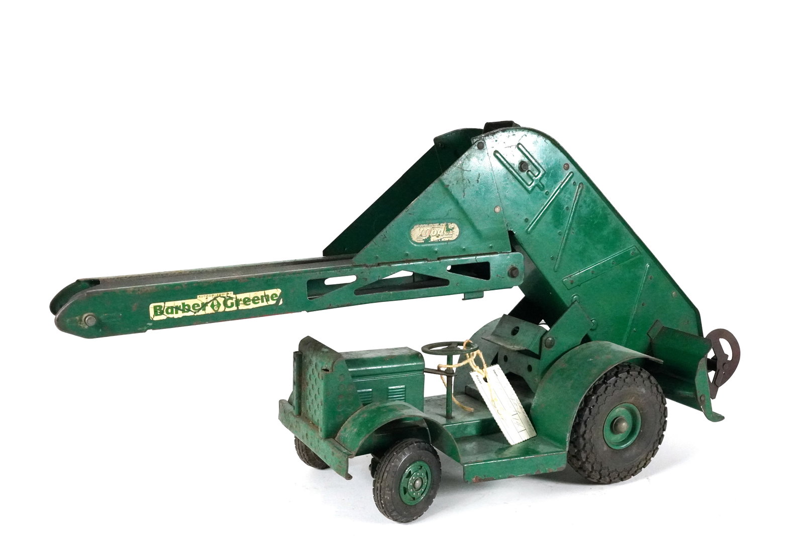 Barber Greene metallic truck: Barber Greene vintage metallic truck, condition selling it as is.