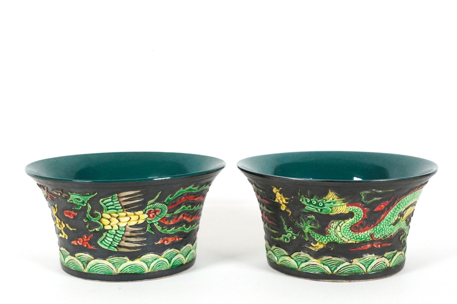 2 Chinese cinnabar items (1 of 6)