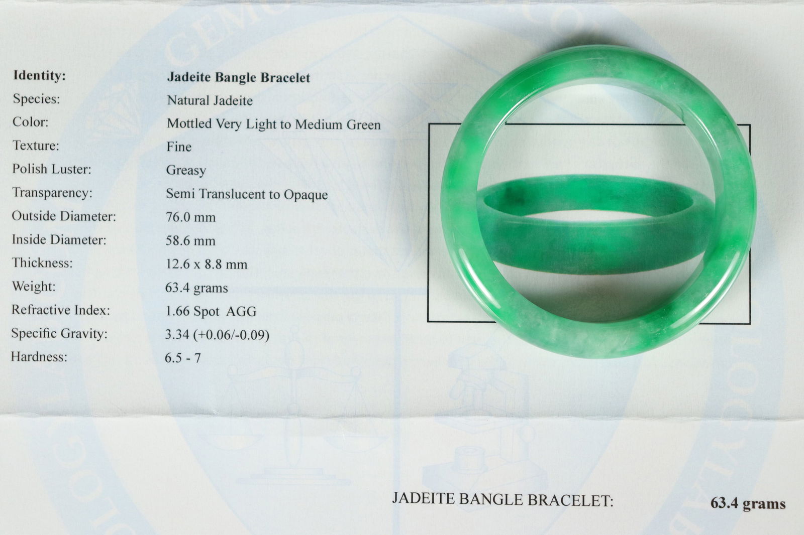 Chinese apple green bangle (1 of 7)