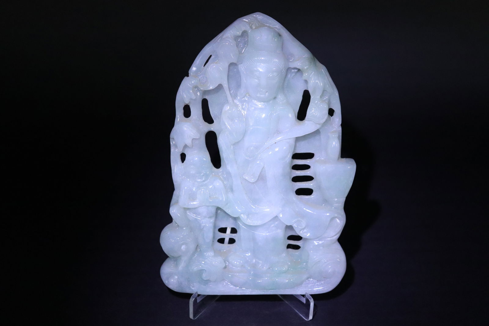 Chinese jadeite buddha (1 of 7)