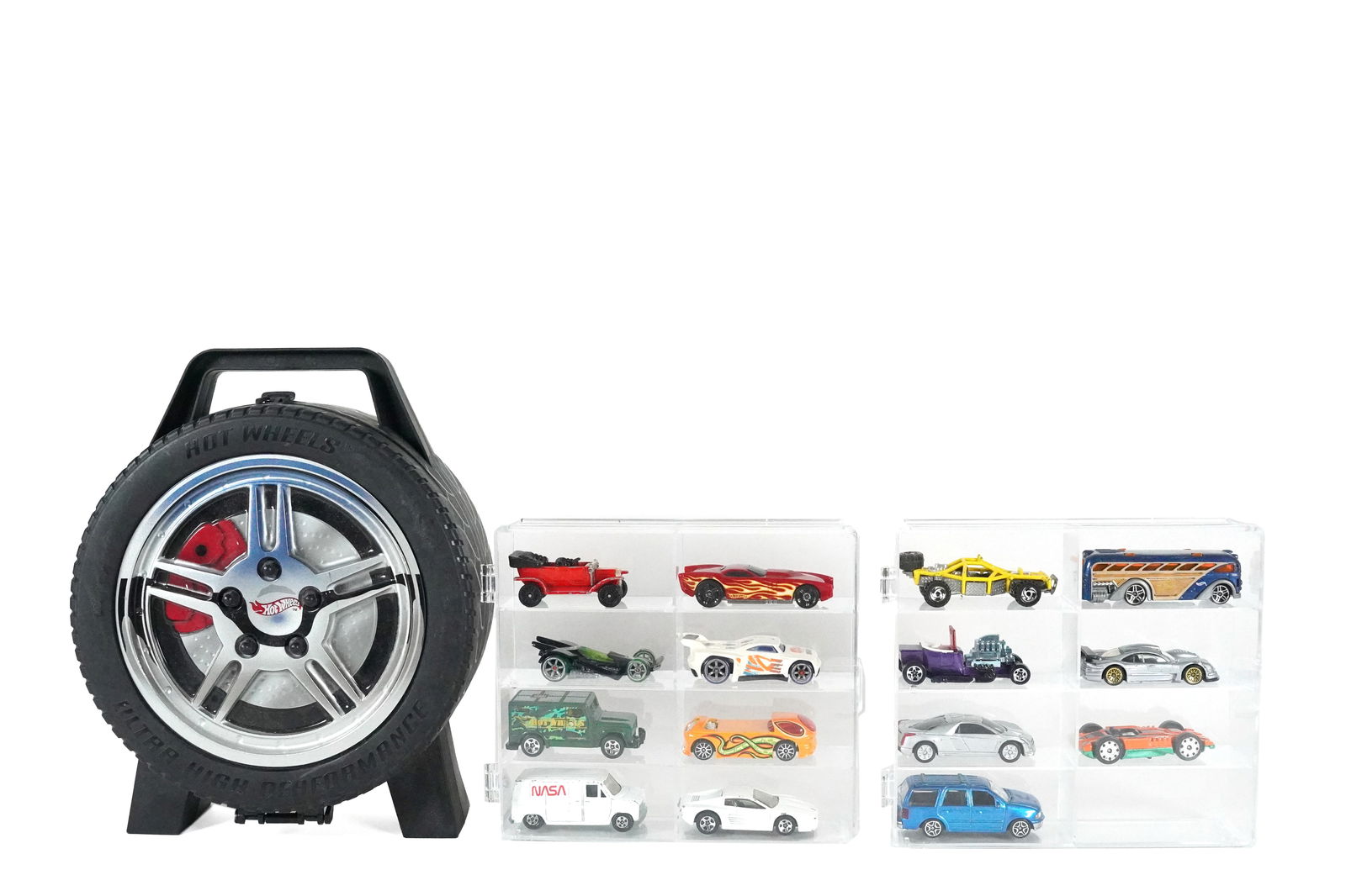 Lots Hot Wheels: Lots Hot Wheels with original storage case.