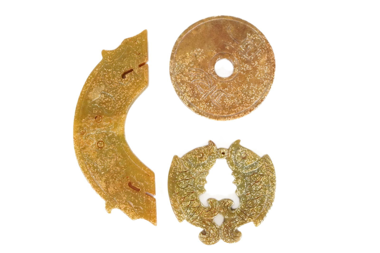 Lots Chinese stone items (1 of 6)