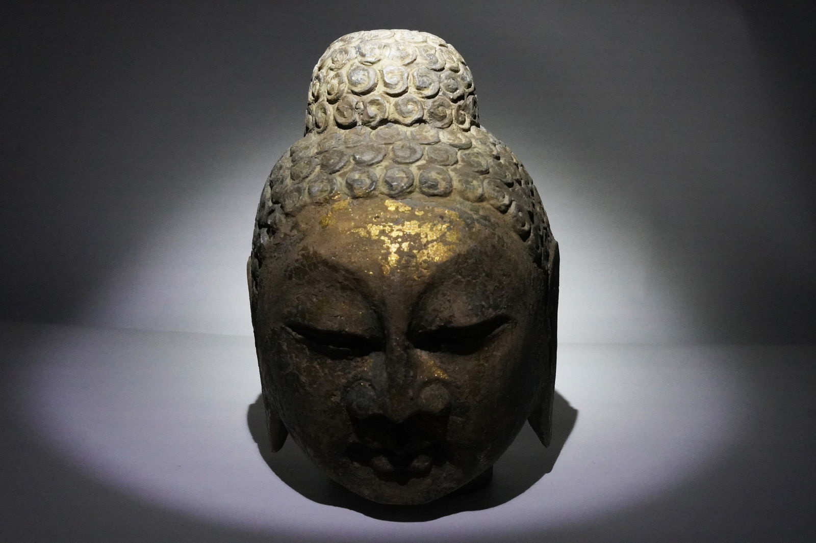 A Chinese buddha head (1 of 6)