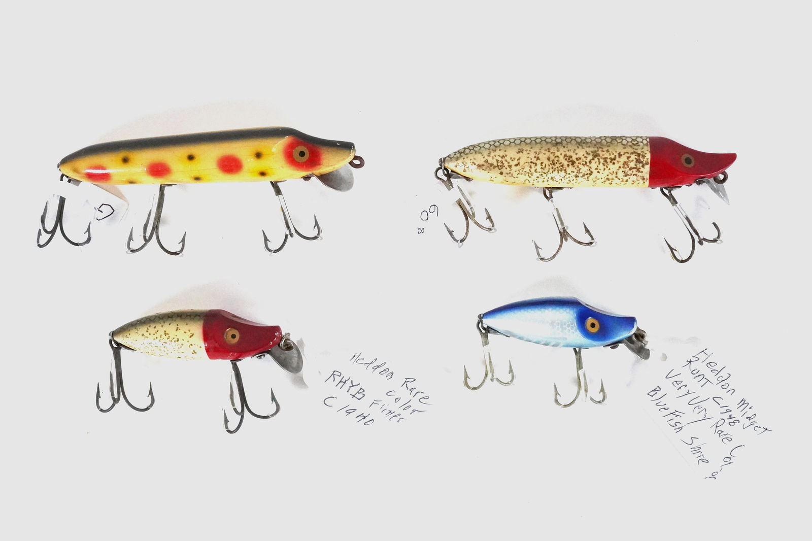 Lots 1940s Heddon lures (1 of 7)