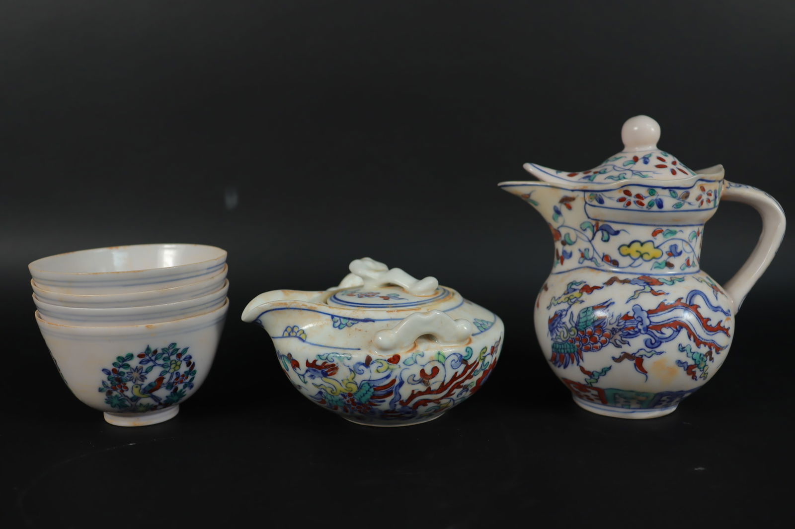 Lots Chinese fancy porcelains (1 of 7)