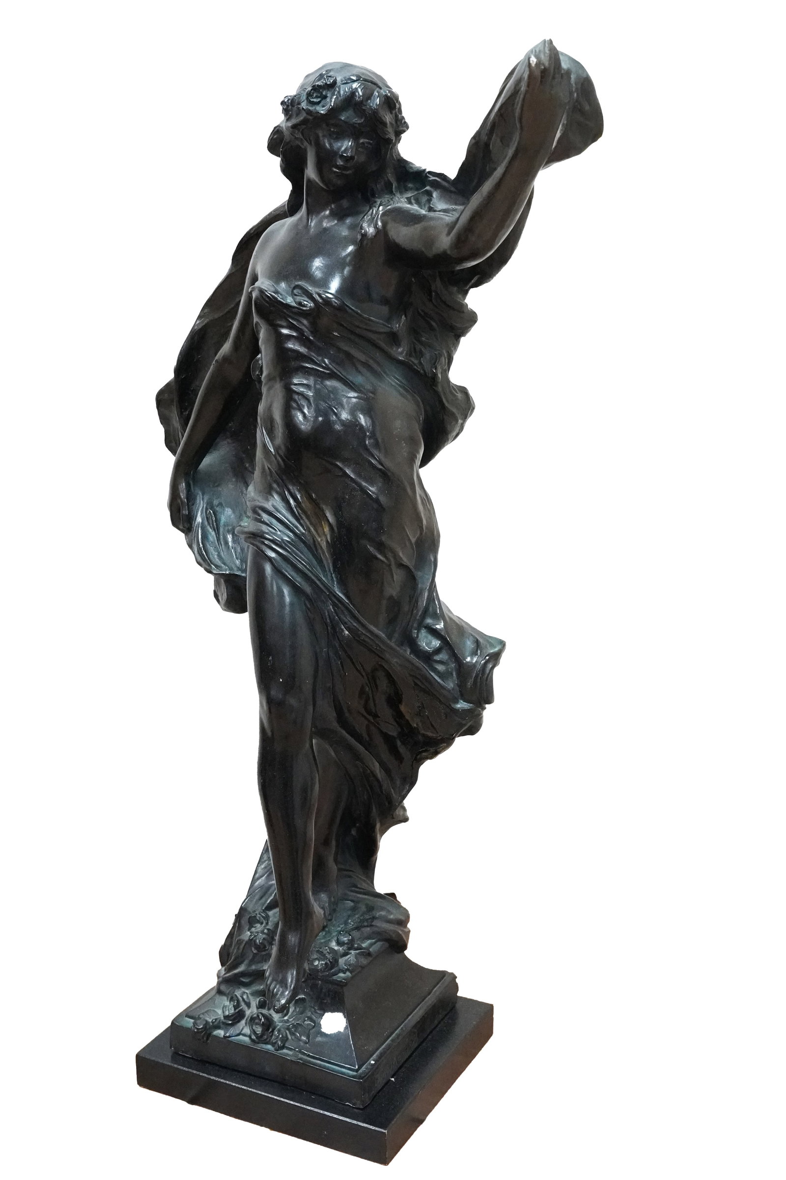 A signed bronze statue (1 of 10)