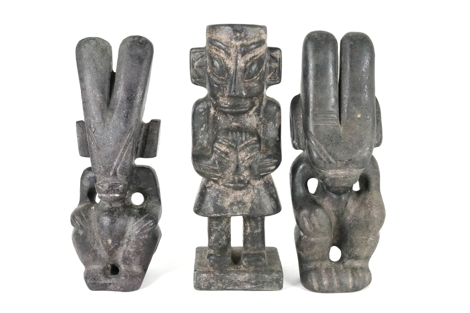 Lots Chinese stone items (1 of 7)