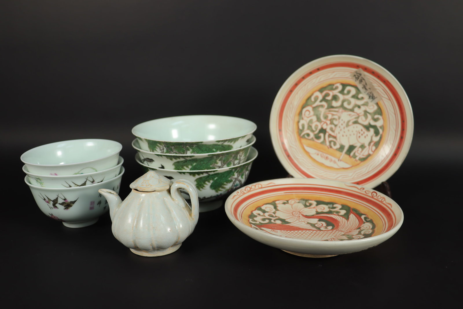 Lots Chinese fine ceramics (1 of 8)