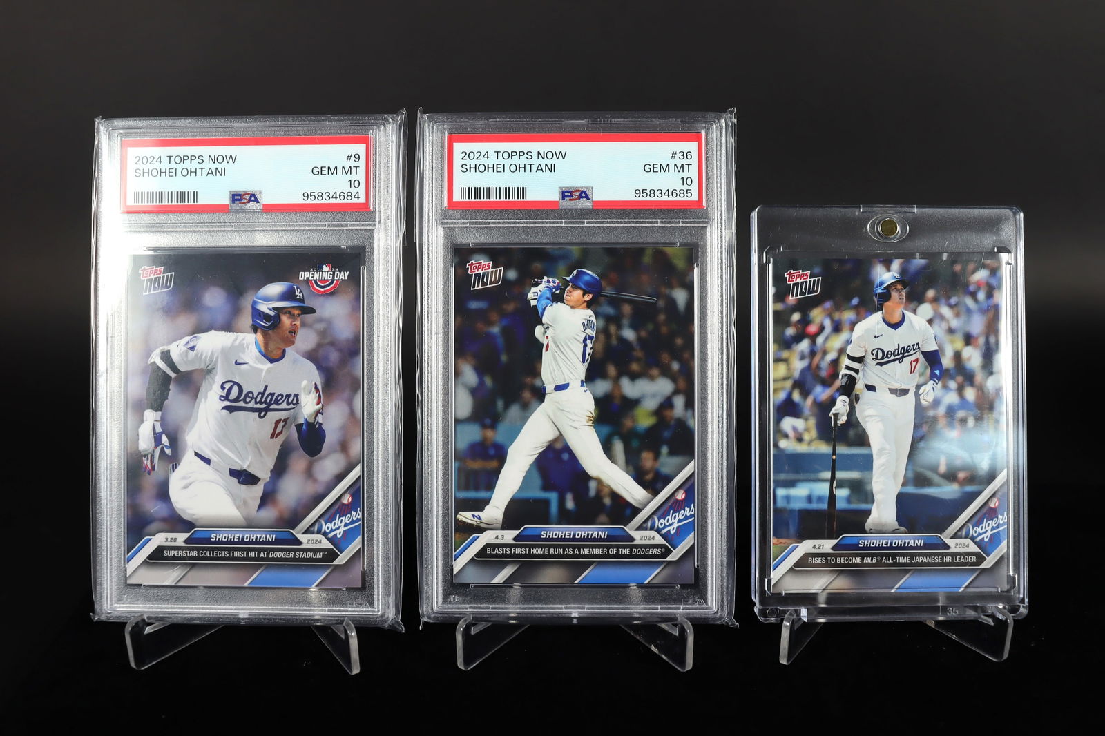 Lots PSA graded Shohei card (1 of 7)