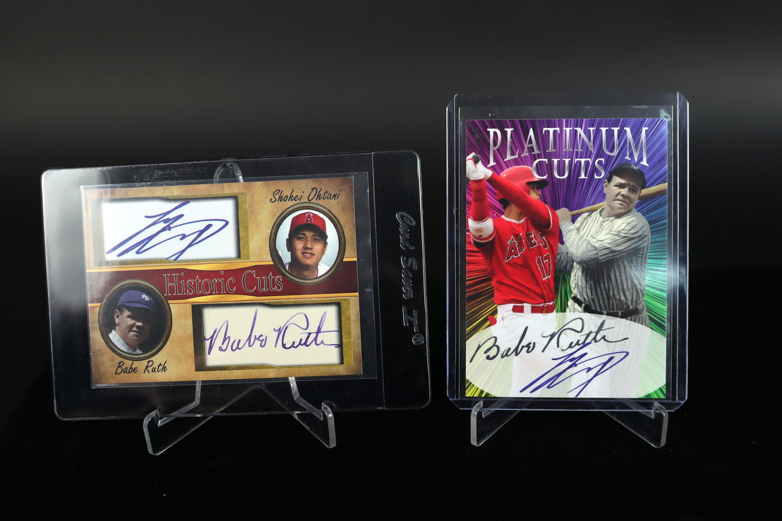 2 Babe Ruth Shohei cards (1 of 7)