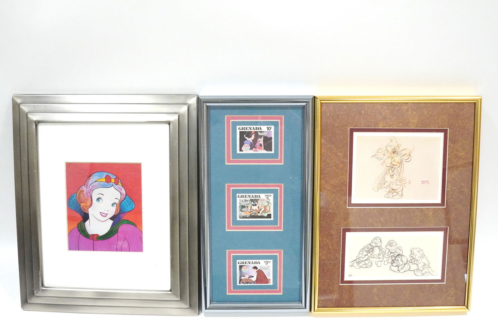 Lots Disney signed art (1 of 8)