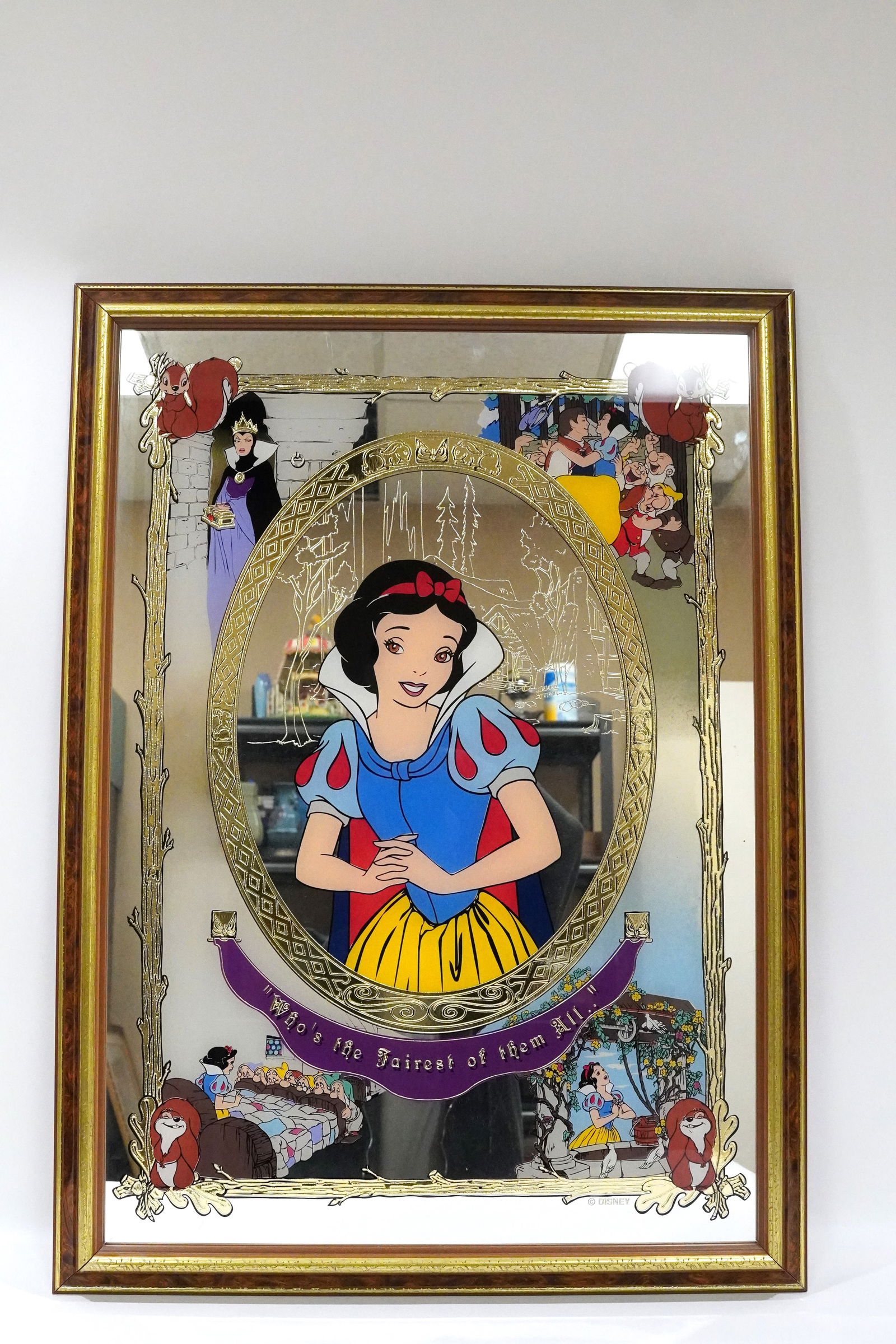 Large Snow White fine mirror (1 of 9)