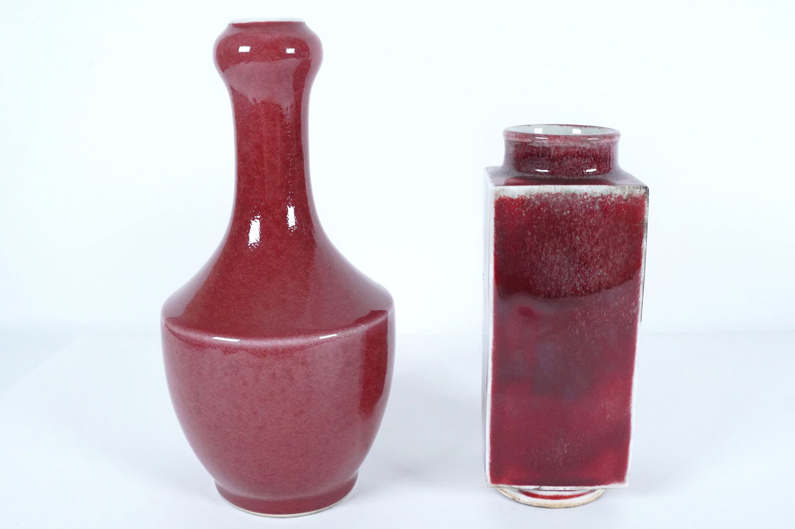 2 Chinese fine red vase (1 of 7)