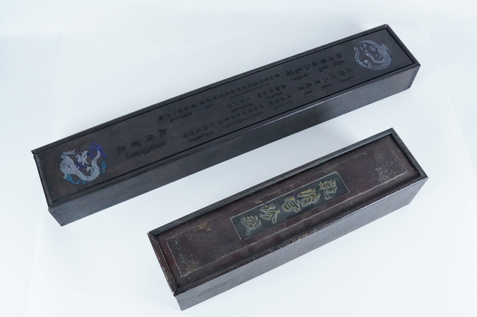 2 Chinese long fine scrolls (1 of 7)