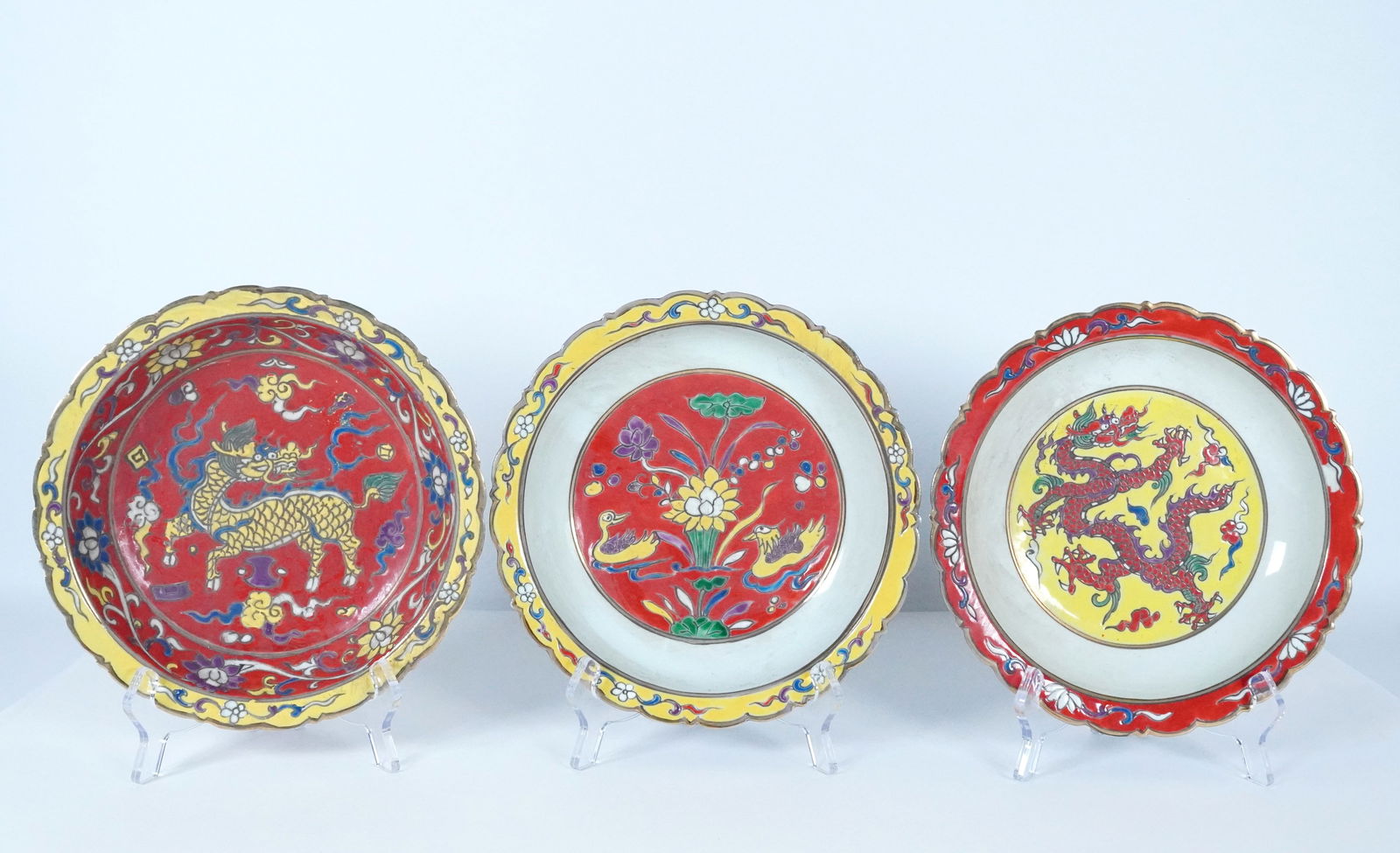 Lots Chinese fancy plates (1 of 7)