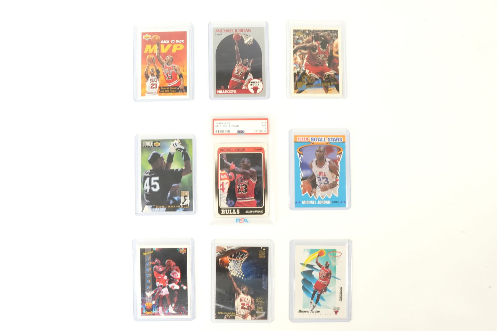 Lots Michael Jordan cards (1 of 7)