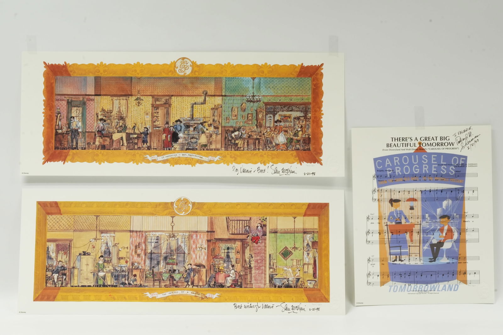 Lots Disneyland arts signed (1 of 8)