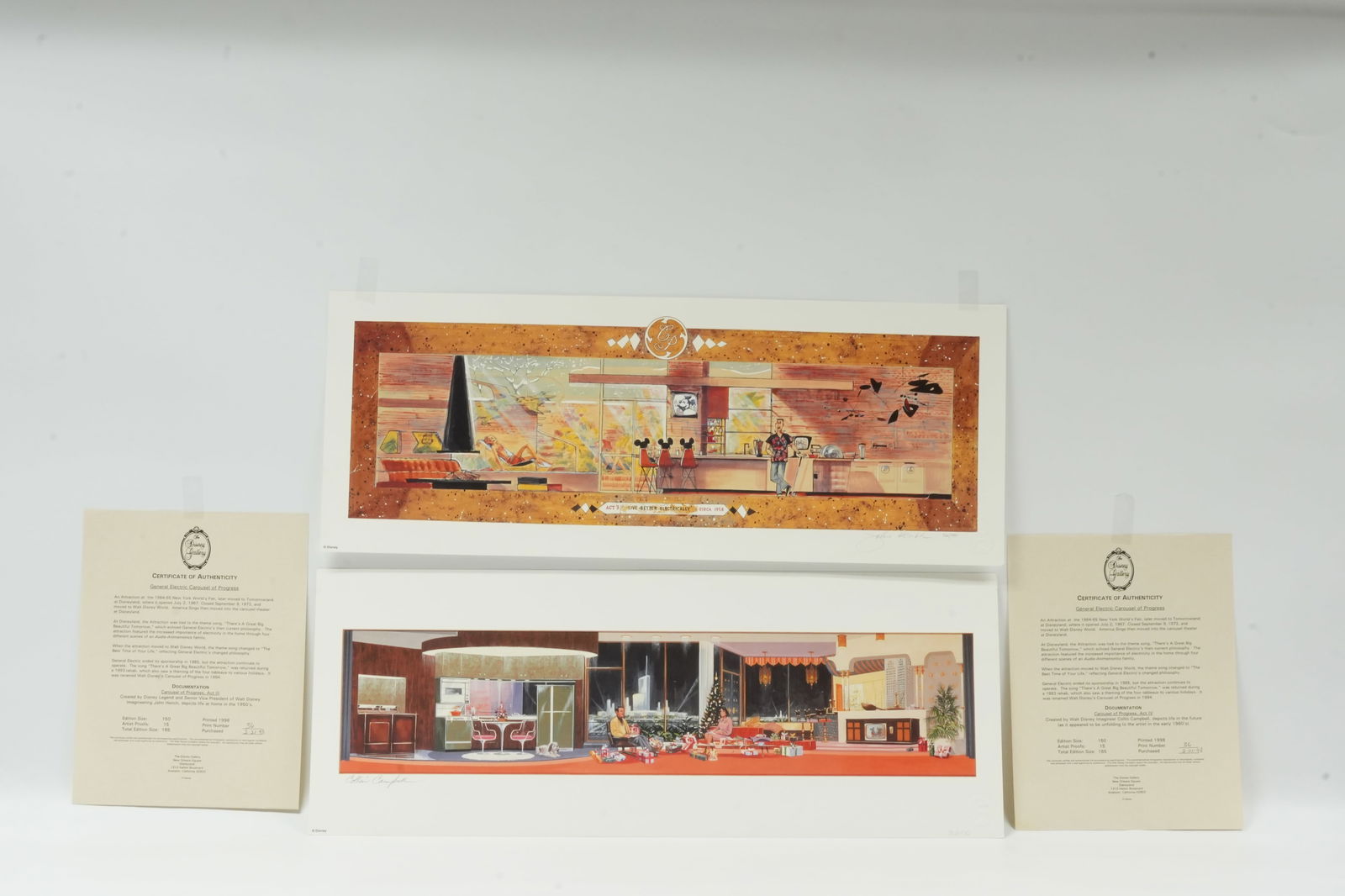 Lots Disneyland arts signed (1 of 8)