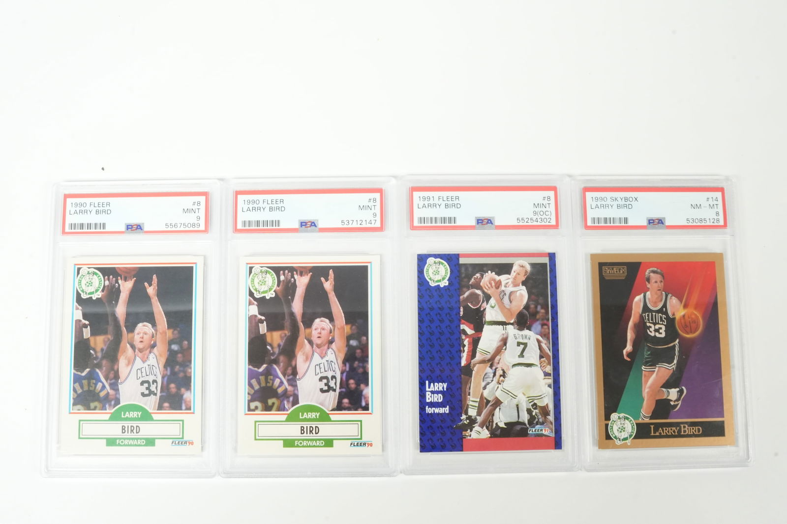 Lots Larry Bird card PSA (1 of 7)