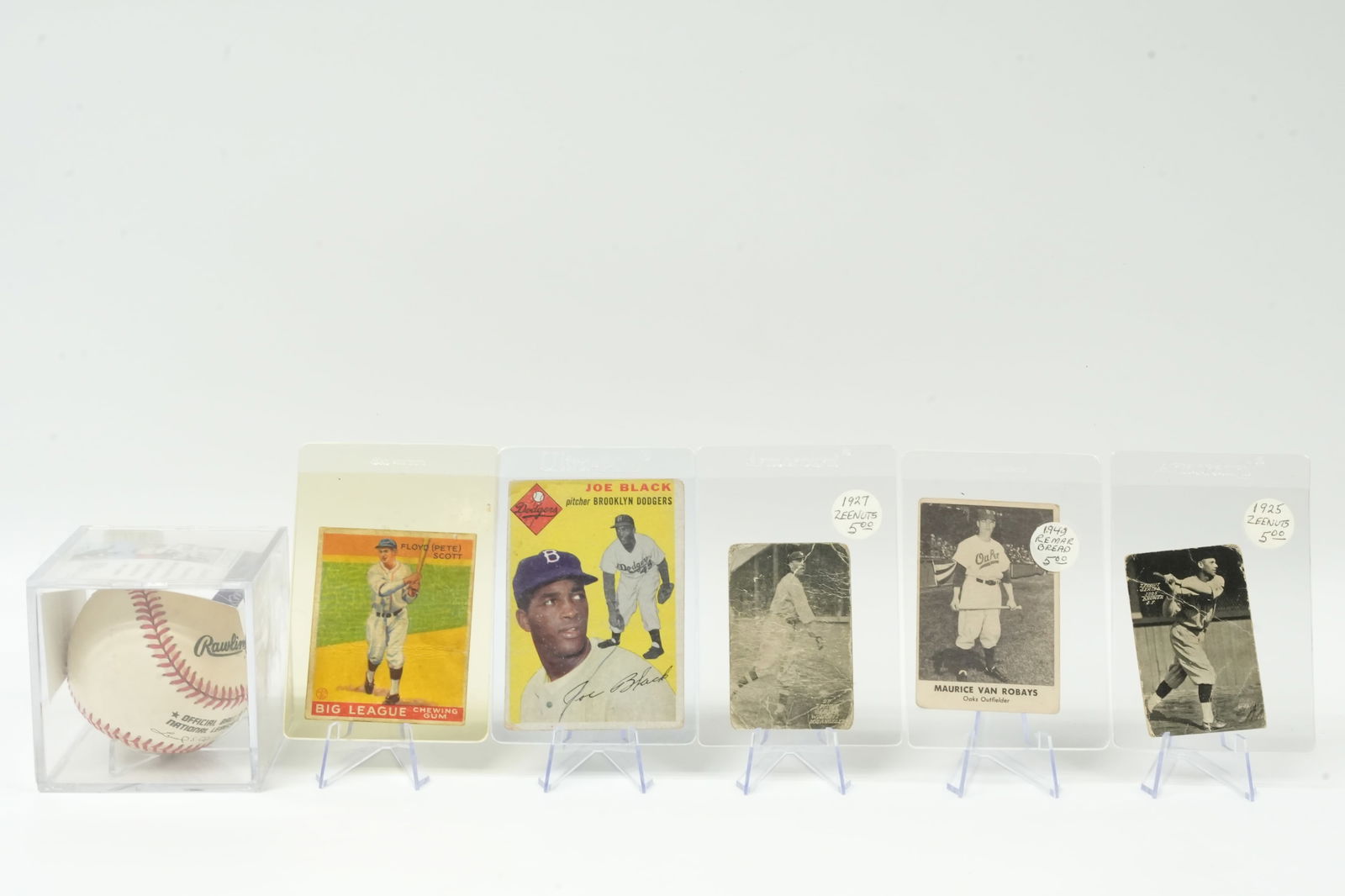 Lots vintage baseball cards (1 of 11)