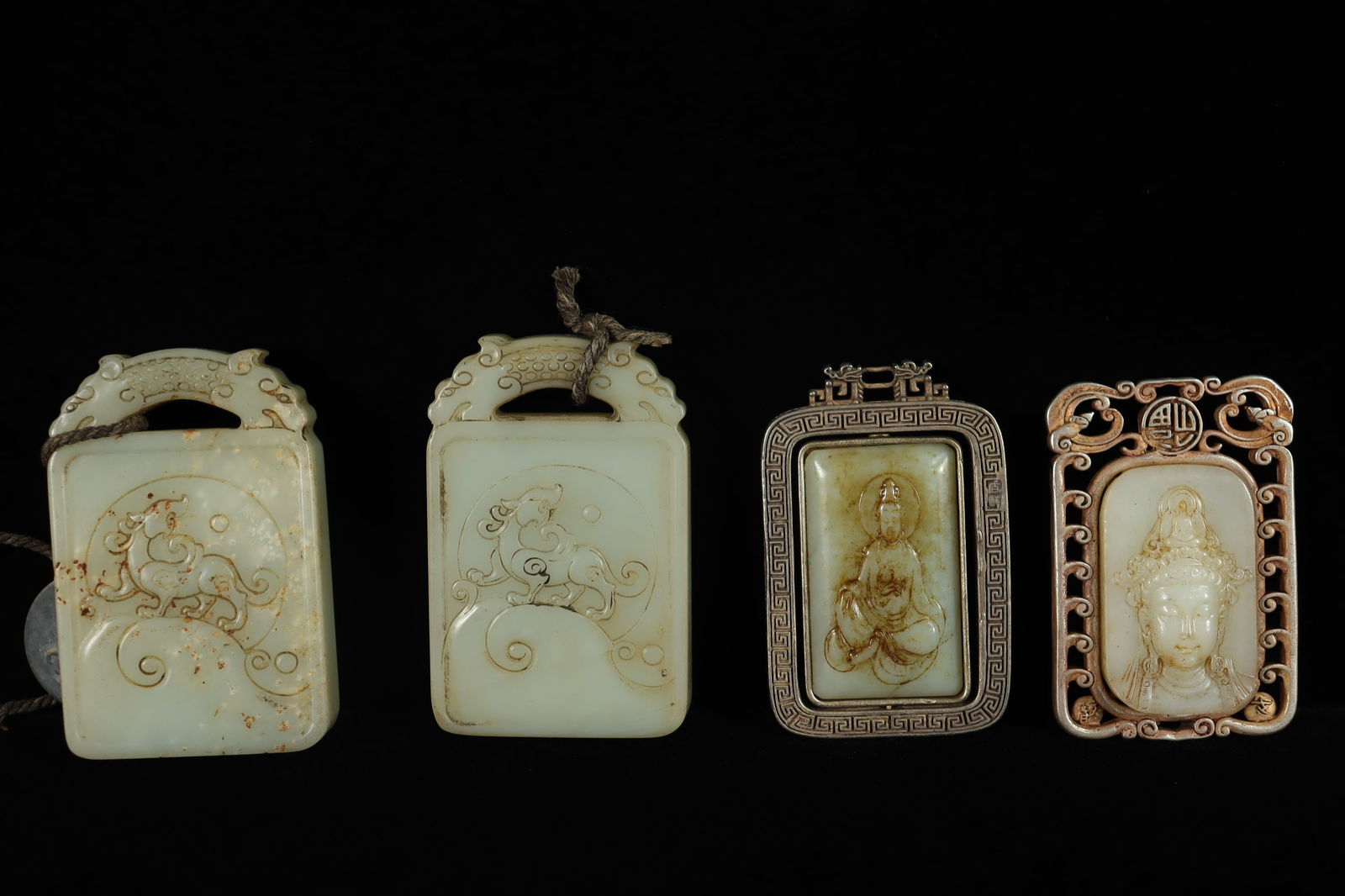 Lots Chinese jade carvings (1 of 8)