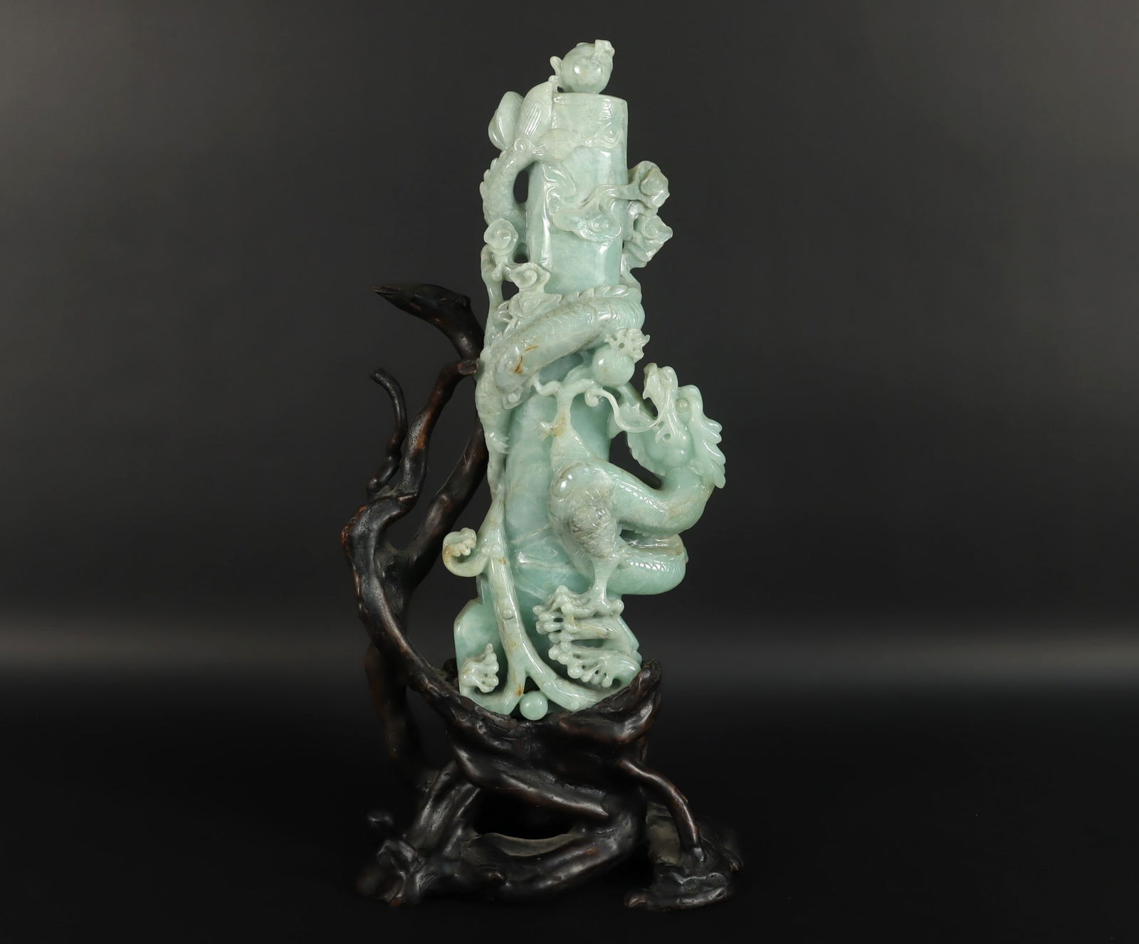 Chinese fine jadeite carving (1 of 8)
