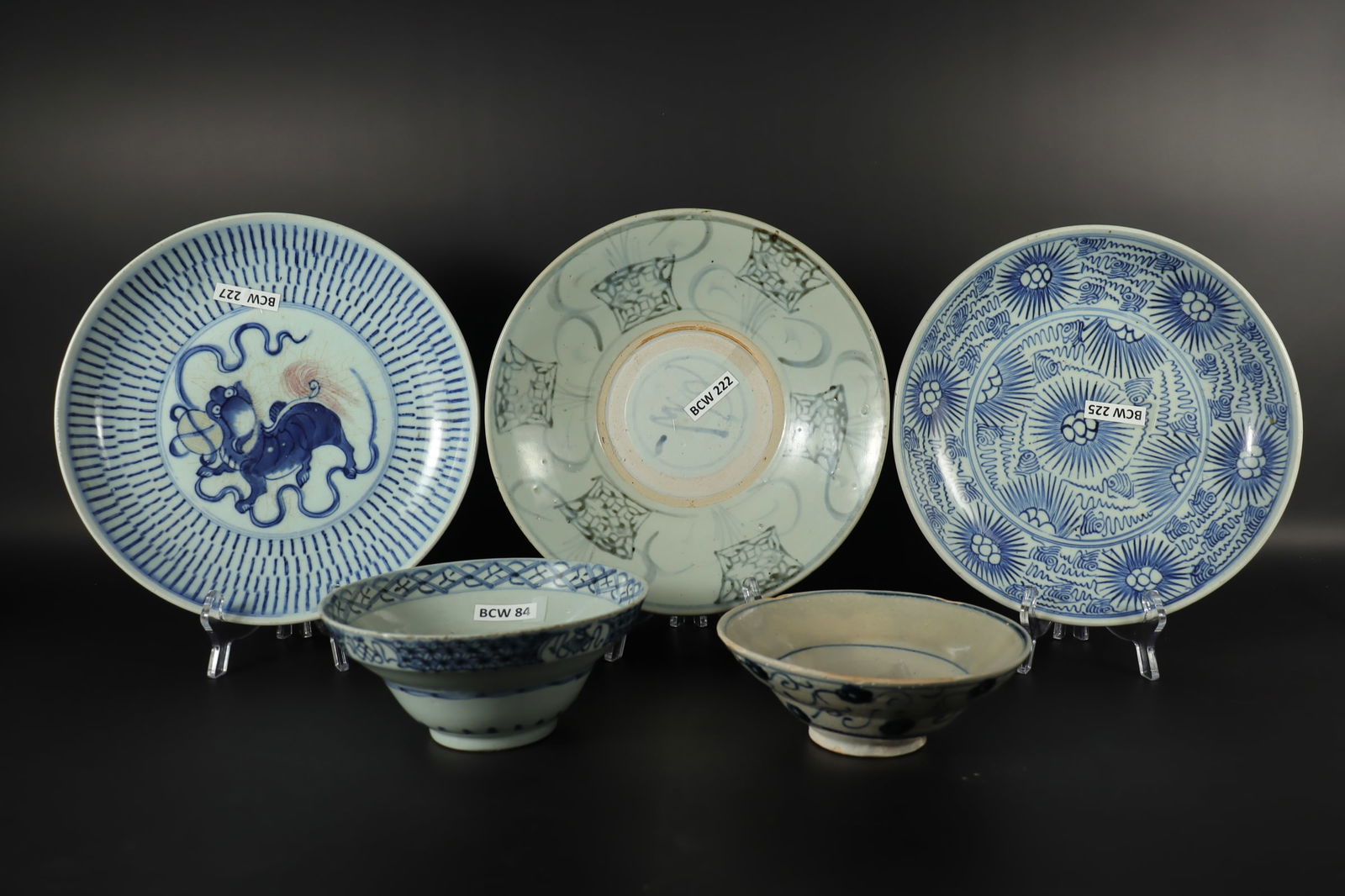 Lots Chinese b/w items (1 of 8)