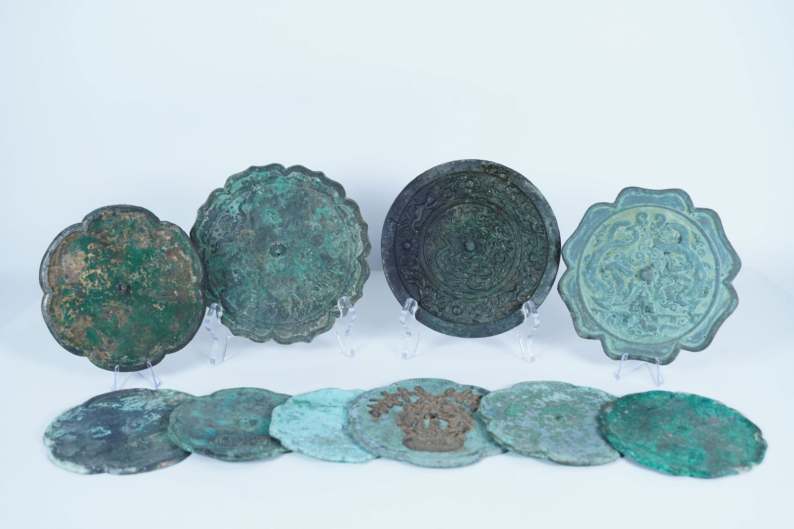 Lots Chinese archaic bronze mirror (1 of 8)