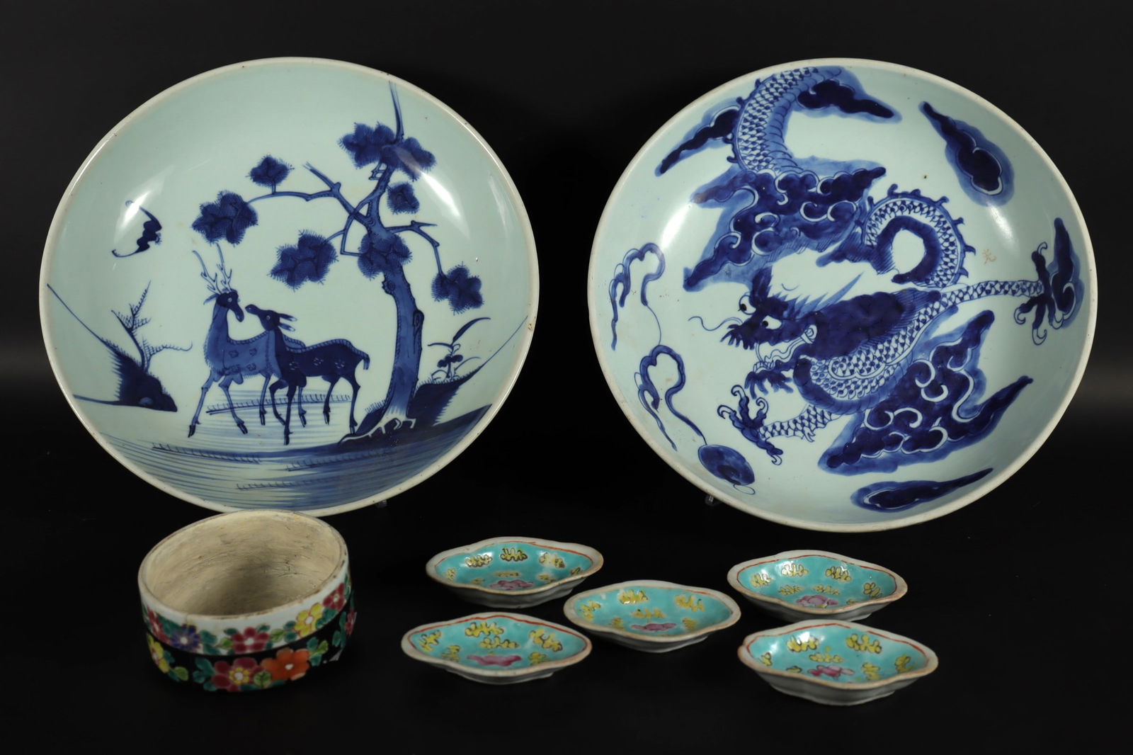 Lots Chinese antique porcelains (1 of 8)