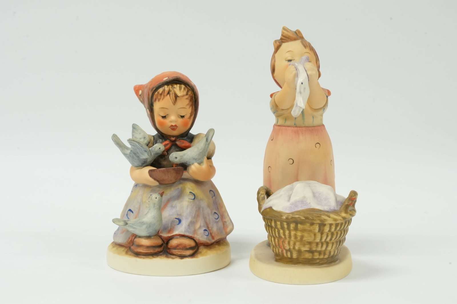 Lots vintage Hummel: Lots vintage Hummel figurine. Largest H: 6" x W: 2.5."