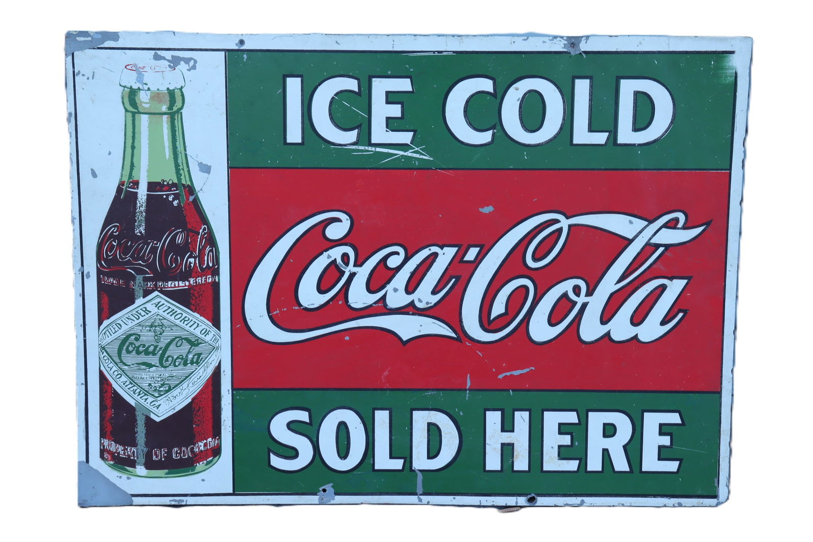 A vintage Coke sign (1 of 8)
