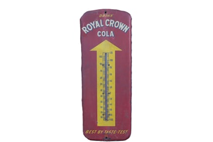 Royal Crown Cola thermometer