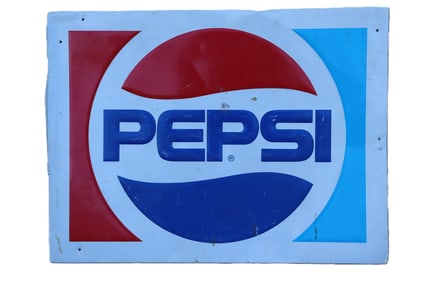 Pepsi vintage sign