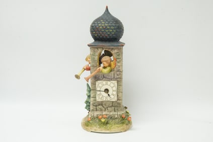 A tall Hummel tower clock