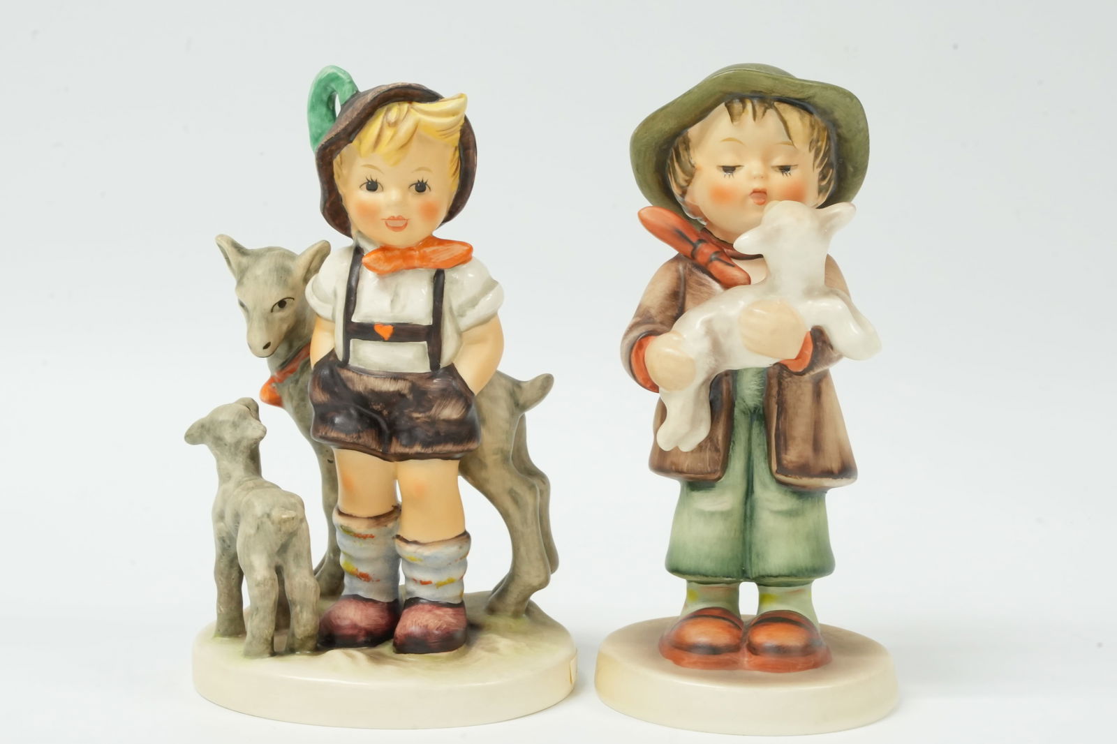 Lots vintage Hummels: Lots vintage Hummels. Largest H: 5.5" x W: 3.5."