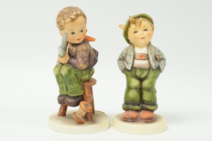 2 vintage Hummel figure