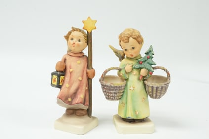 2 vintage Hummel figure