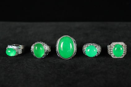 Lots Chinese fine rings