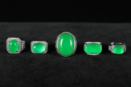 Lots Chinese fine rings