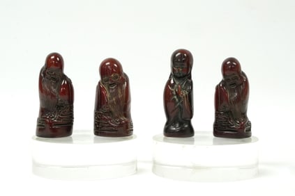 Lots Chinese carved figures