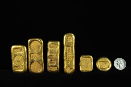 Lots Chinese fine ingots