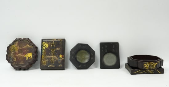 Lots Chinese ink stones