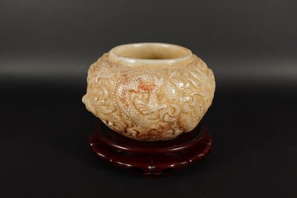 Chinese fine jade like washer